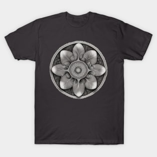 Mushroom Gills Mandala T-Shirt